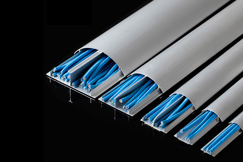 铝合金弧形线槽