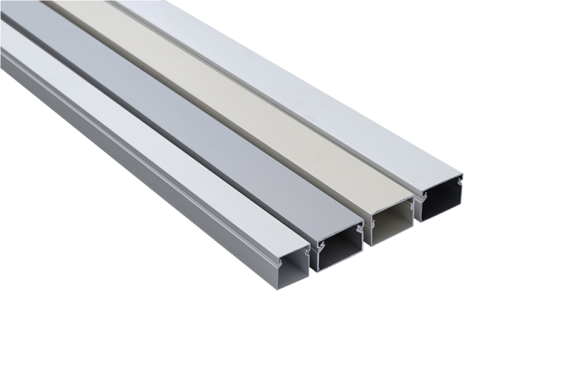 铝合金方形喷塑线槽